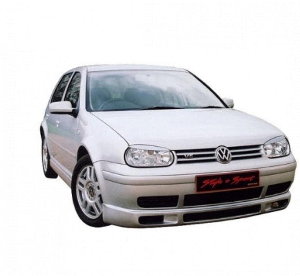 vw golf iv lester frontspoiler lip bumpersplitter nieuw, Ophalen