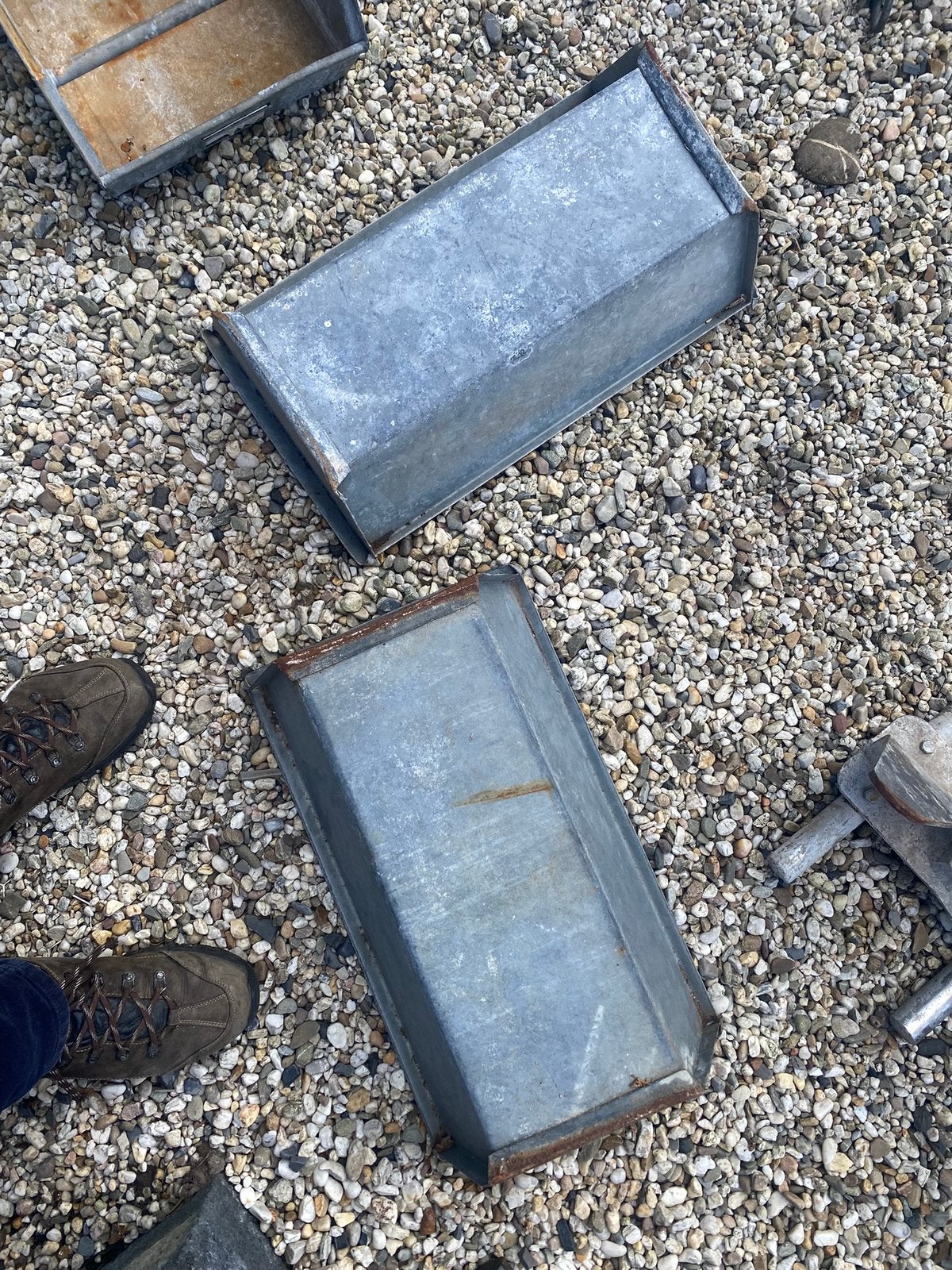 Zink, Gebruikt, Minder dan 30 cm, Ophalen of Verzenden, Metaal
