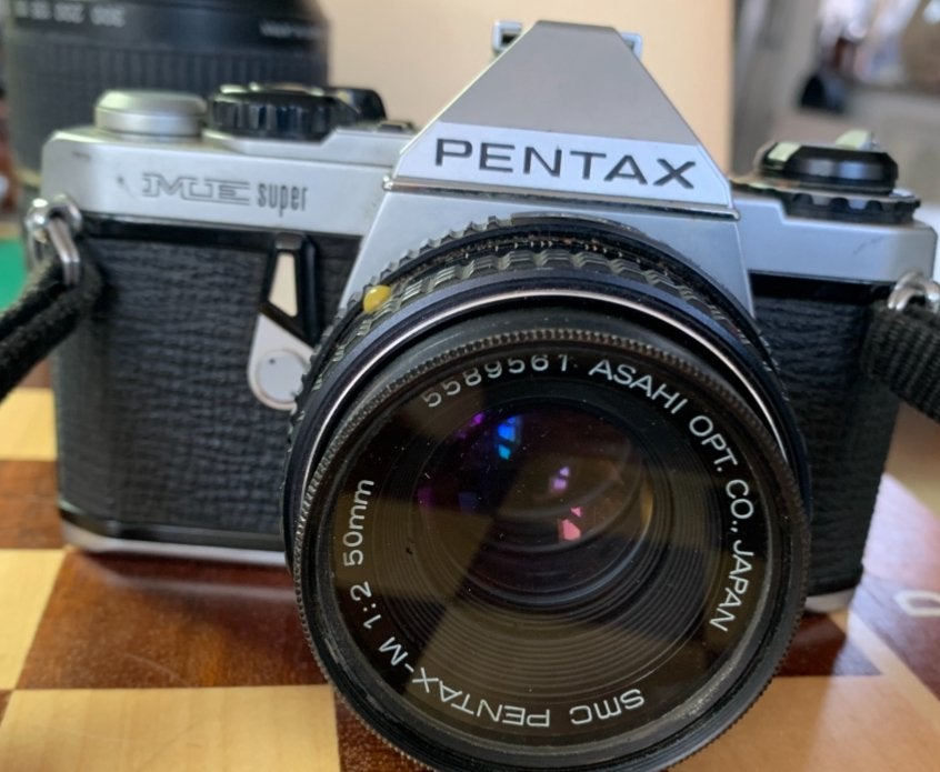 Foto camera Pentax met exstra lens, Ophalen of Verzenden, Zo goed als nieuw, Compact, Pentax