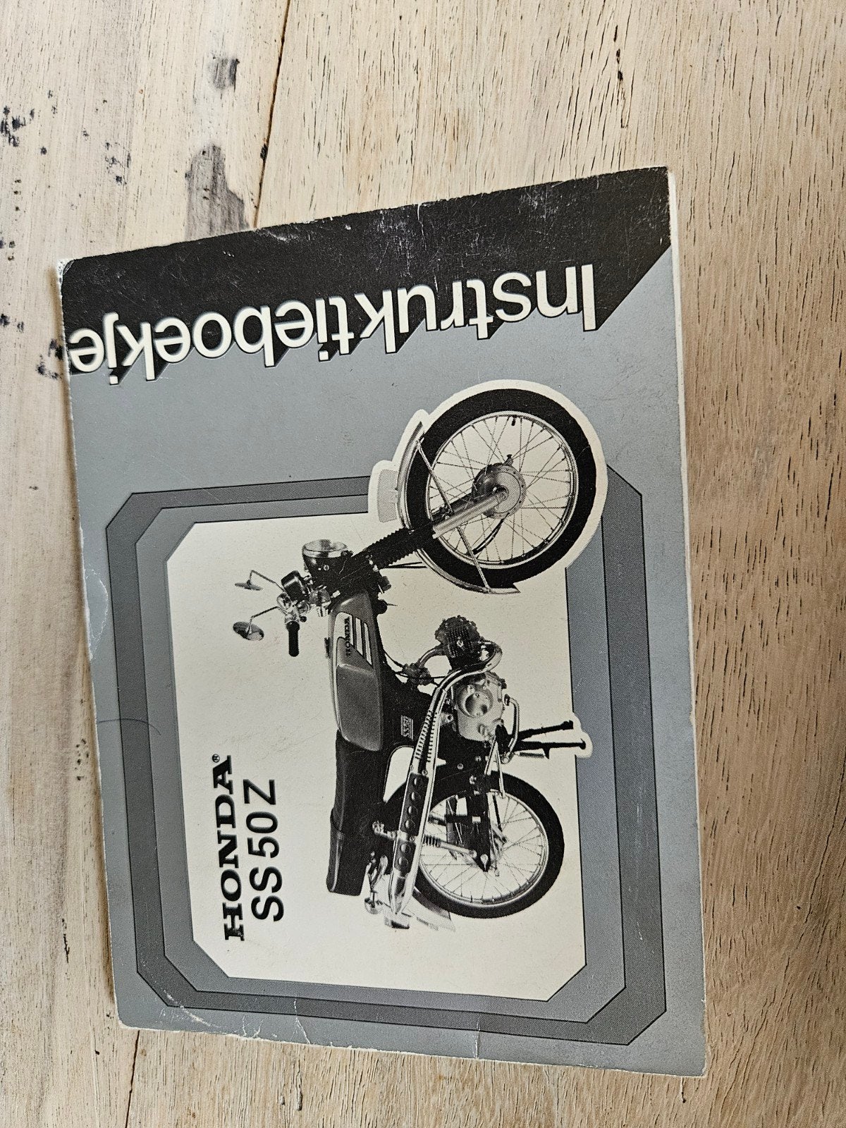 Honda SS50Z Instructieboekje - Origineel, Ophalen of Verzenden, Gebruikt, Overige modellen