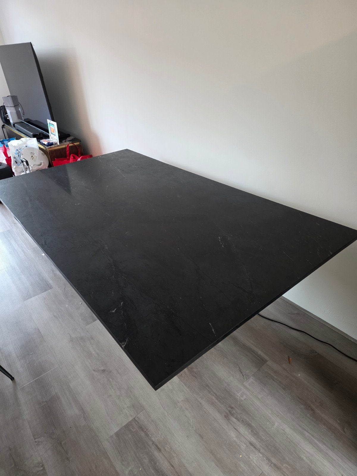 marmeren eettafel, Ophalen, Overige materialen, Marmer, 100 tot 150 cm