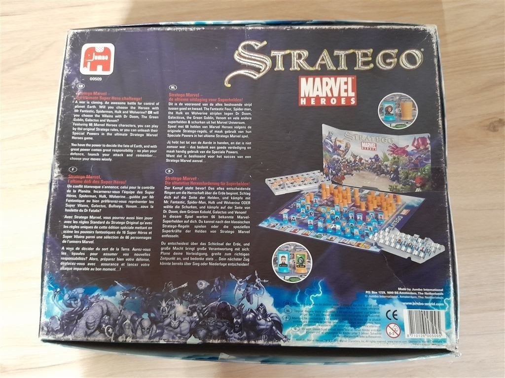 Stratego marvel heroes - s1371, Verzenden, Zo goed als nieuw