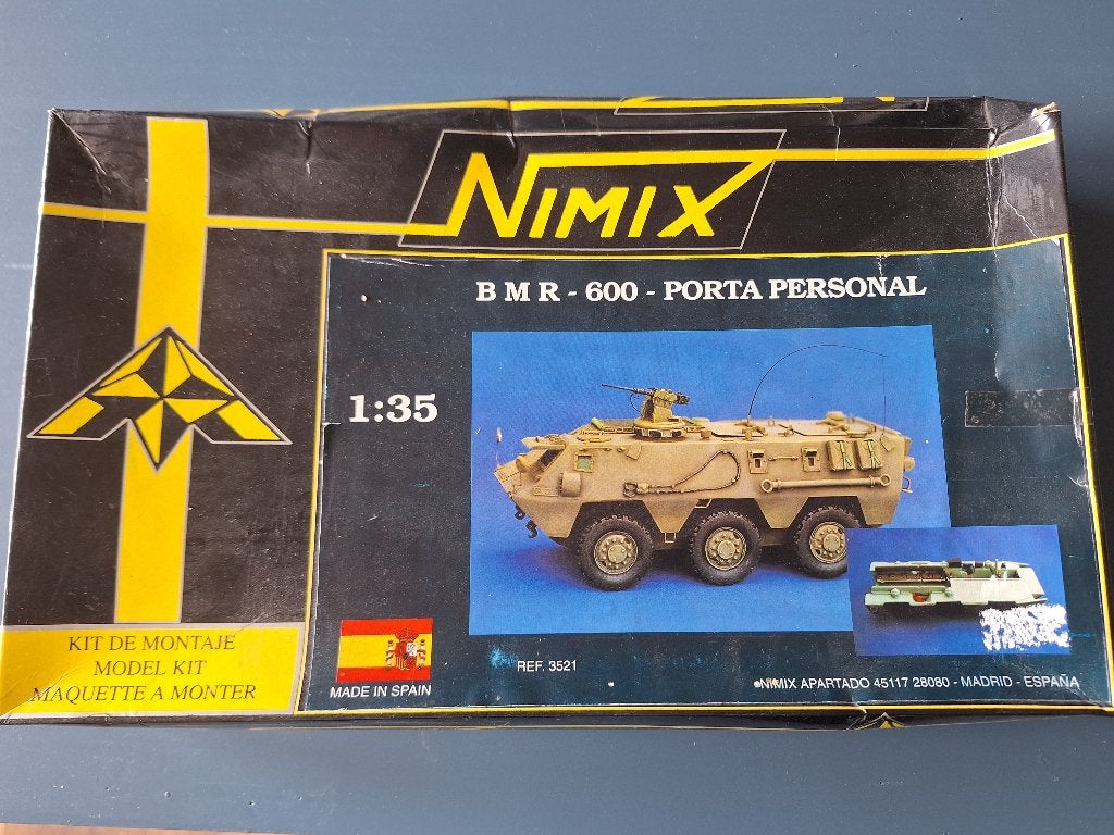 Bouwdoos Resin BMR 600 Nimix 1/35, Overige merken, Auto, Groter dan 1:32, Nieuw