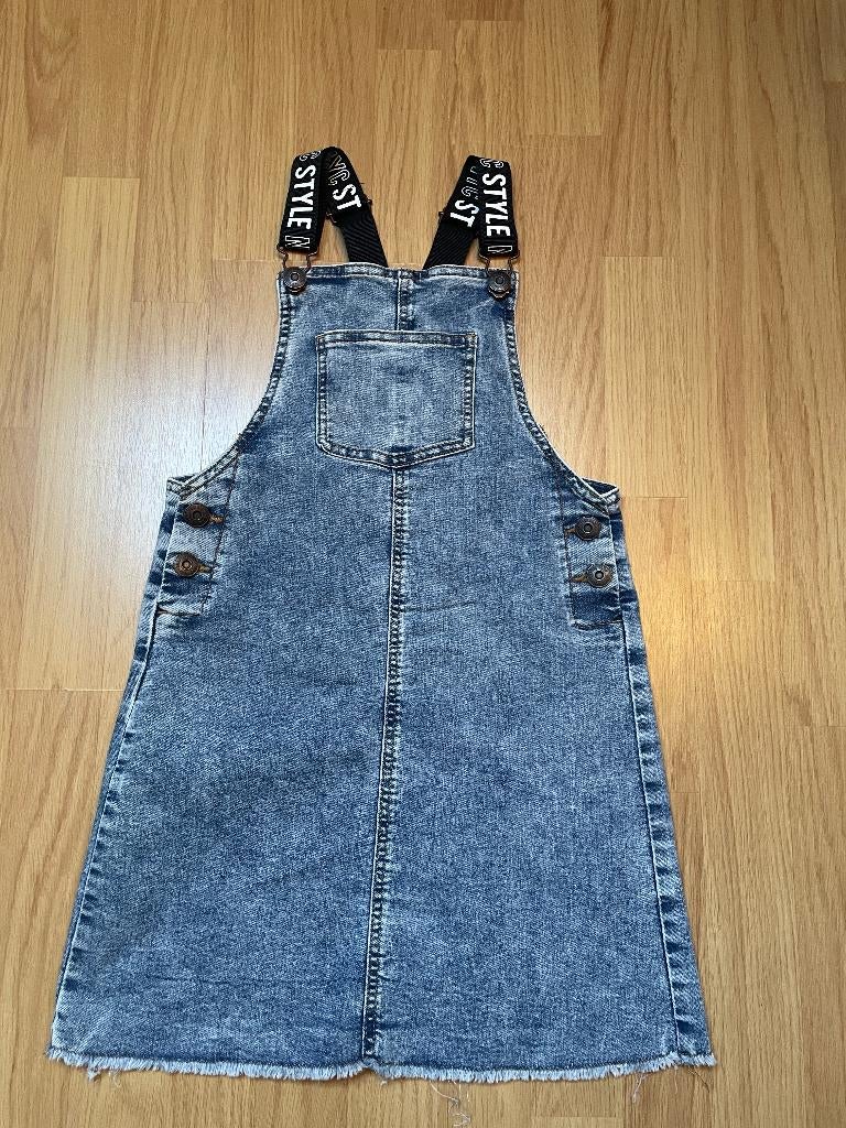 C&A overgooier van spijkerstof maat 152, Ophalen of Verzenden, Gebruikt, Meisje, Jurk of Rok