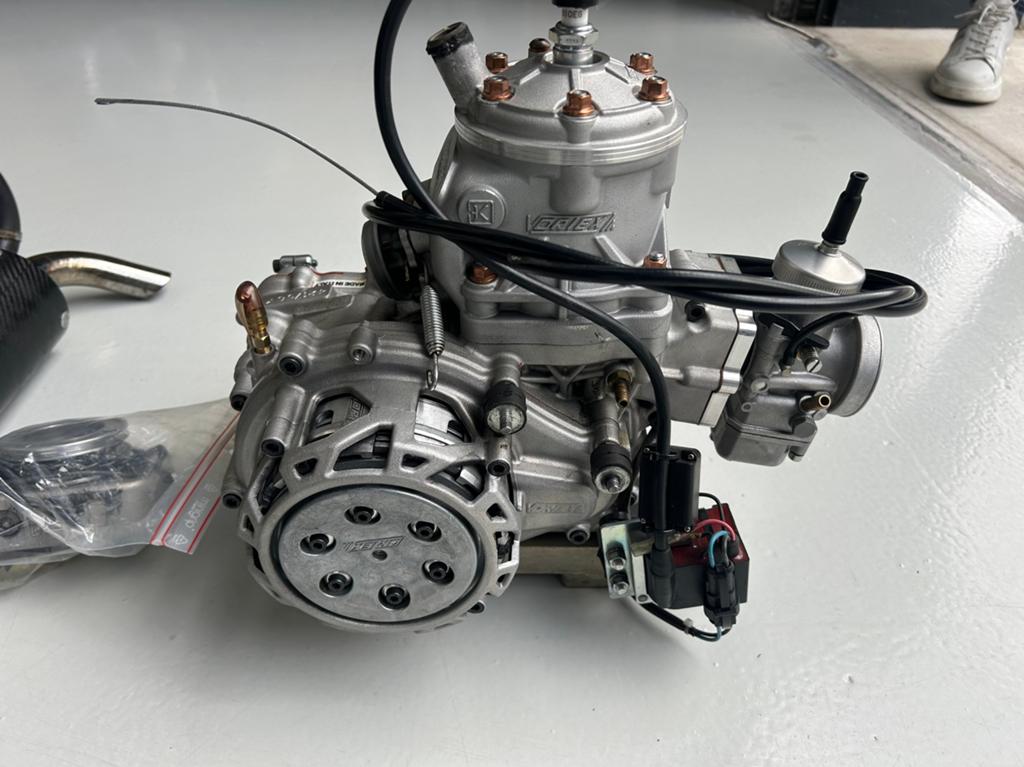Vortez KZ kart motor, Sport en Fitness, Karting, Ophalen, Zo goed als nieuw, Kart