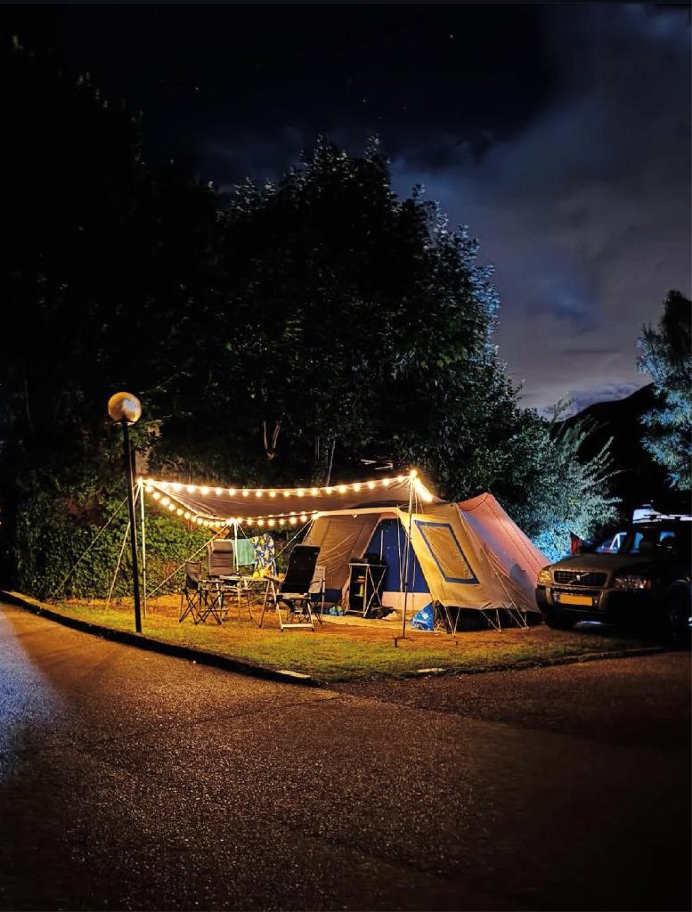 Tent 4p. (complete camping-uitrusting), Ophalen, Gebruikt, Tot en met 4
