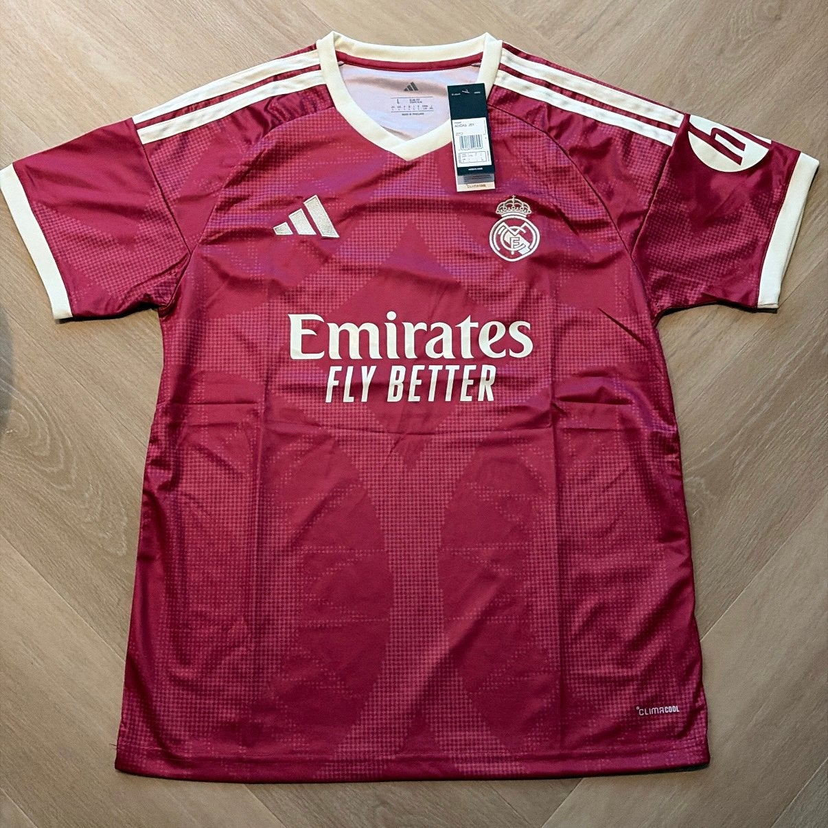 3de tenue real madrid, Maat L, Ophalen of Verzenden, Nieuw, Shirt