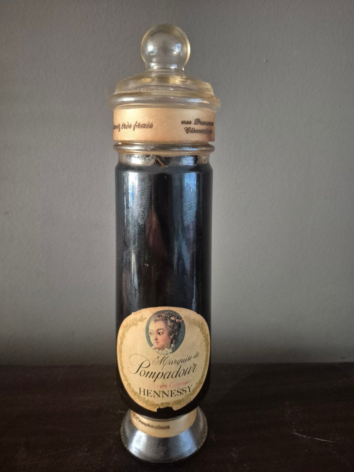 Vintage Hennessy Marquise de Pompadour fles, Ophalen