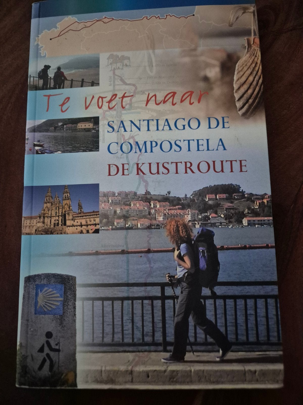 Te voet naar Santiago de Compostela - de kustroute, Gelezen, Paco Nadal, Fiets- of Wandelgids, Europa