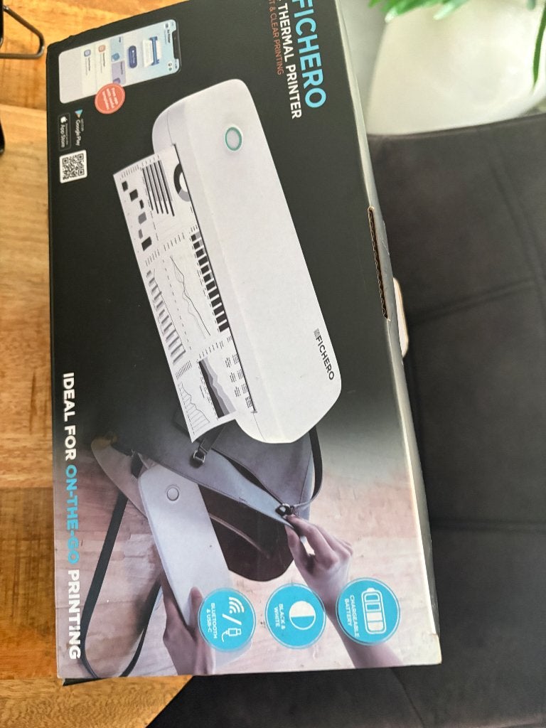 Fichero A4 Thermische Printer - Draagbaar, Ophalen of Verzenden, Zo goed als nieuw