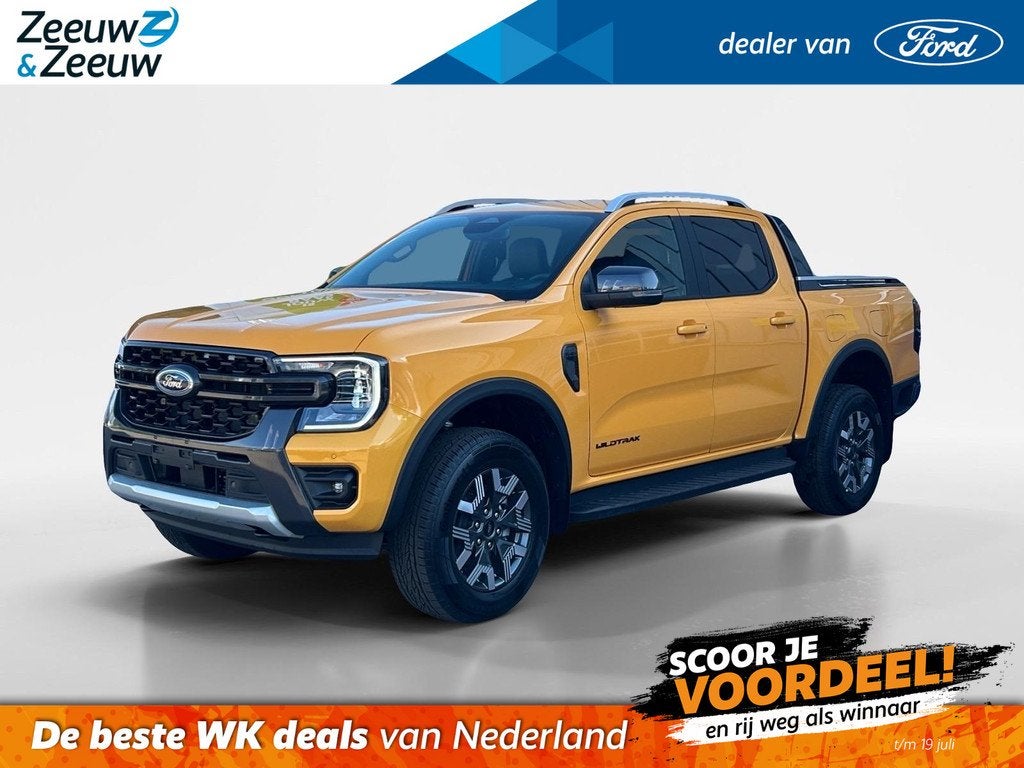 Ford Ranger Wildtrak 2.3 PHEV 279pk 10-traps automaat | DEMO, Auto's, Ford, Automaat, 281 pk, 4 cilinders, Met garantie (alle)