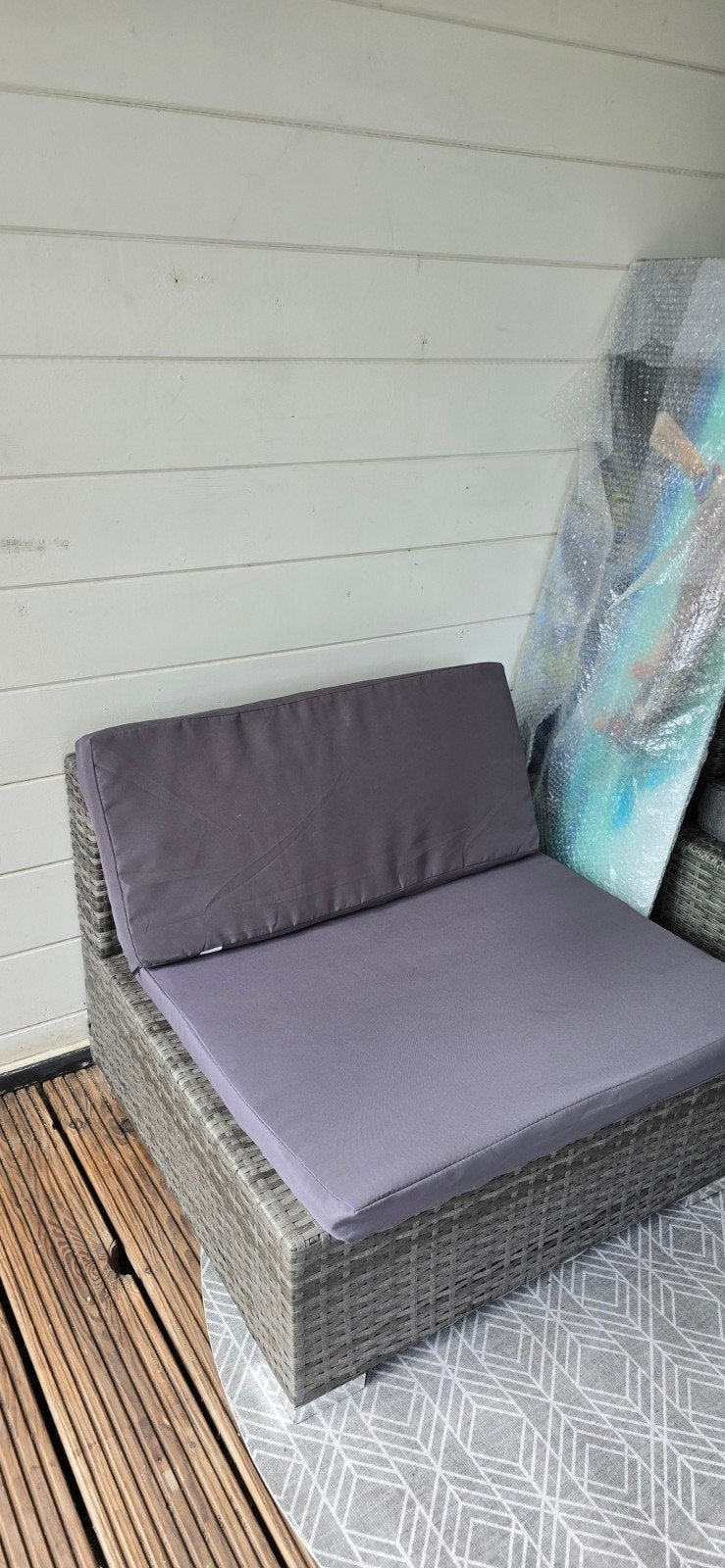 Loungestoel - Perfect voor Buiten, Gebruikt, Loungeset, Wicker, Stoel