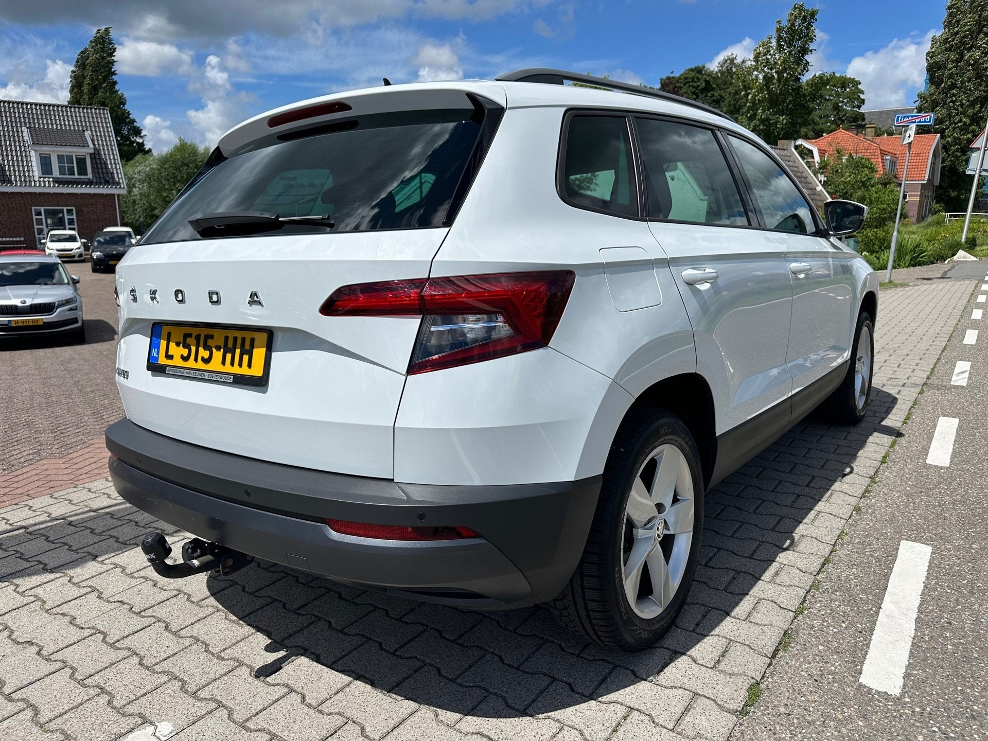 Skoda Karoq 1.5 TSI ACT Style, Trekhaak, Carplay, Virtual Co, Auto's, Voorwielaandrijving, Stof, Wit, Karoq