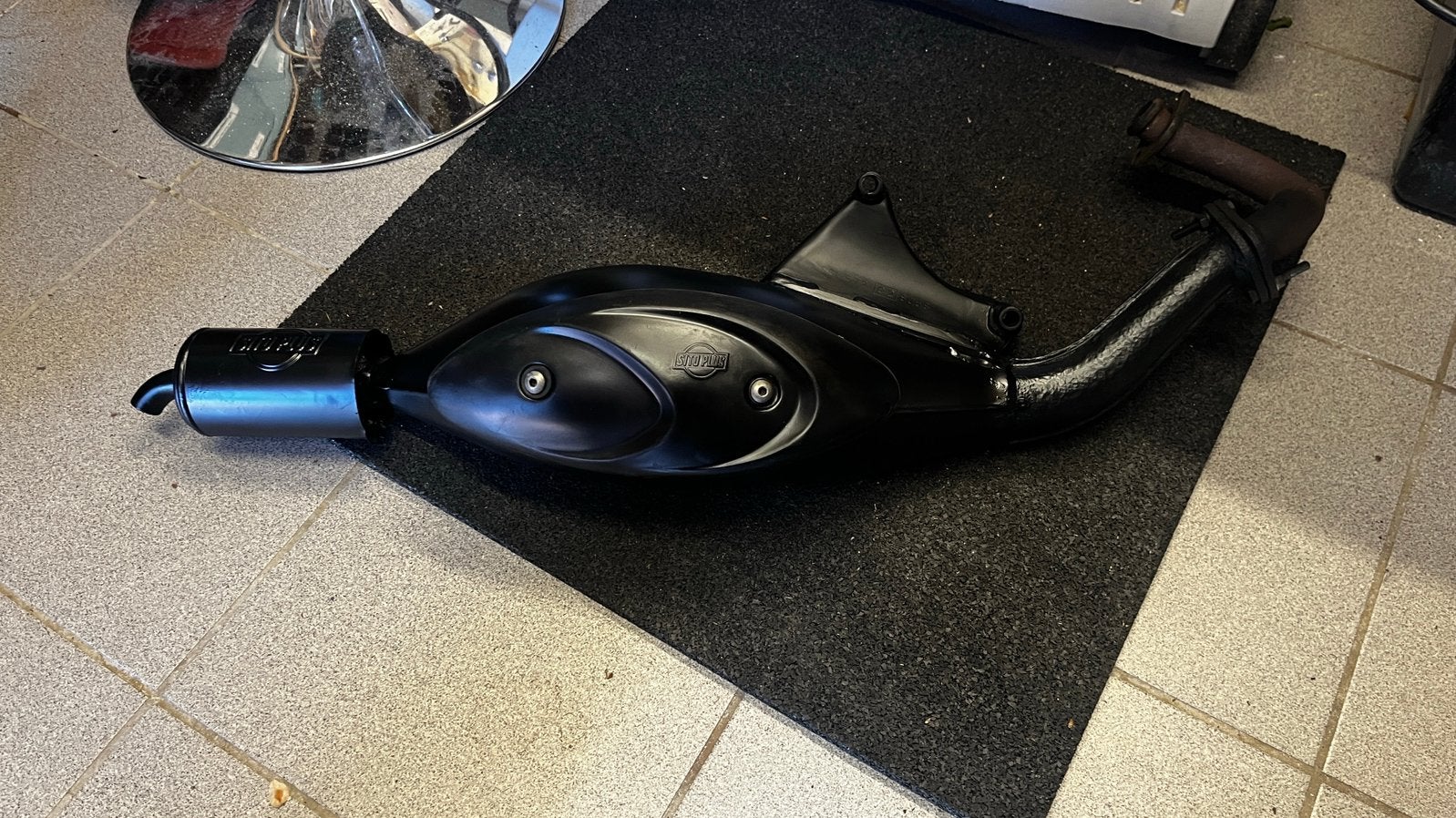 Sito plus uitlaat piaggio 2takt, Fietsen en Brommers, Brommeronderdelen | Algemeen, Ophalen, Zo goed als nieuw