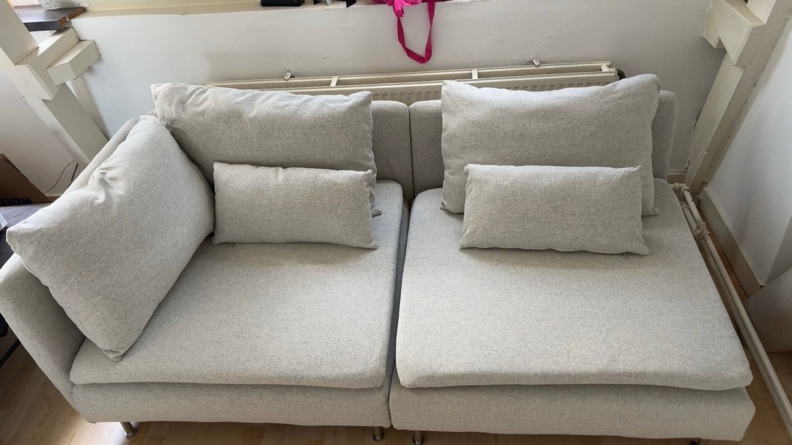 Ikea soderhamn 3-zits bank, Ophalen, Zo goed als nieuw