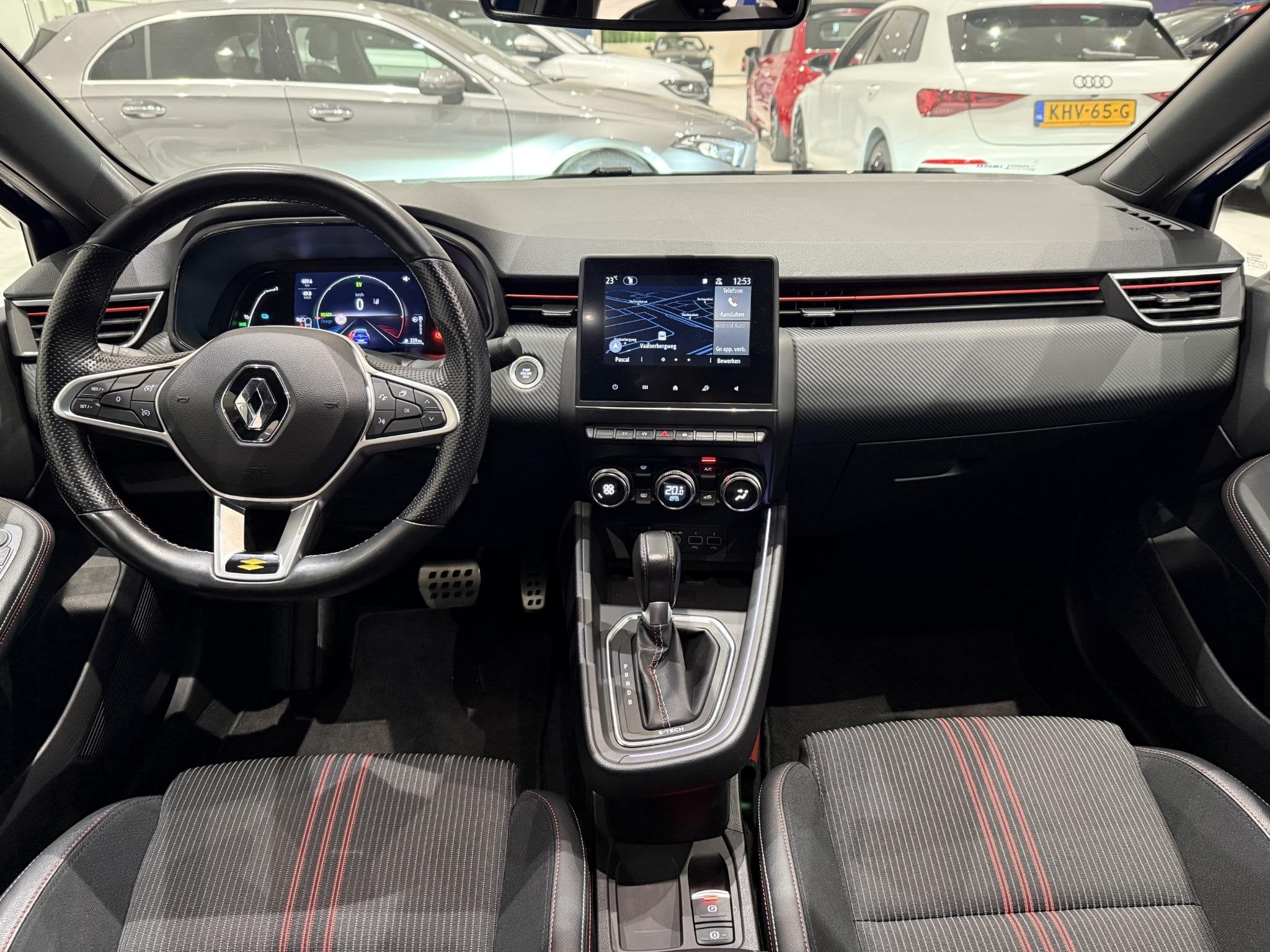 Renault Clio 1.6 E-Tech Hybrid 140 R.S. Line | Camera | Navi, Auto's, Gebruikt, Euro 6, 4 cilinders, Blauw