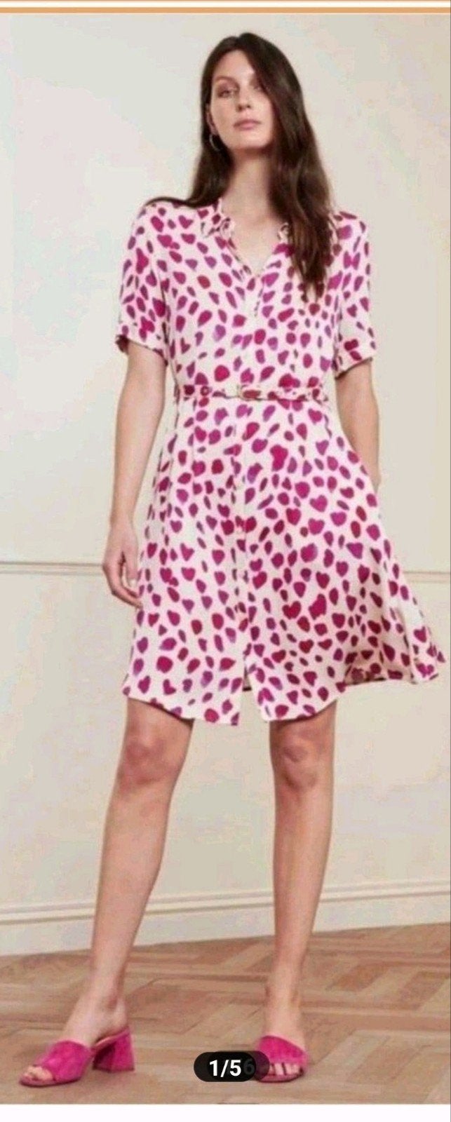 Fabienne Chapot Mila jurk maat 36 *nieuw *, Kleding | Dames, Jurken, Fabienne Chapot, Ophalen of Verzenden, Nieuw, Maat 36 (S)