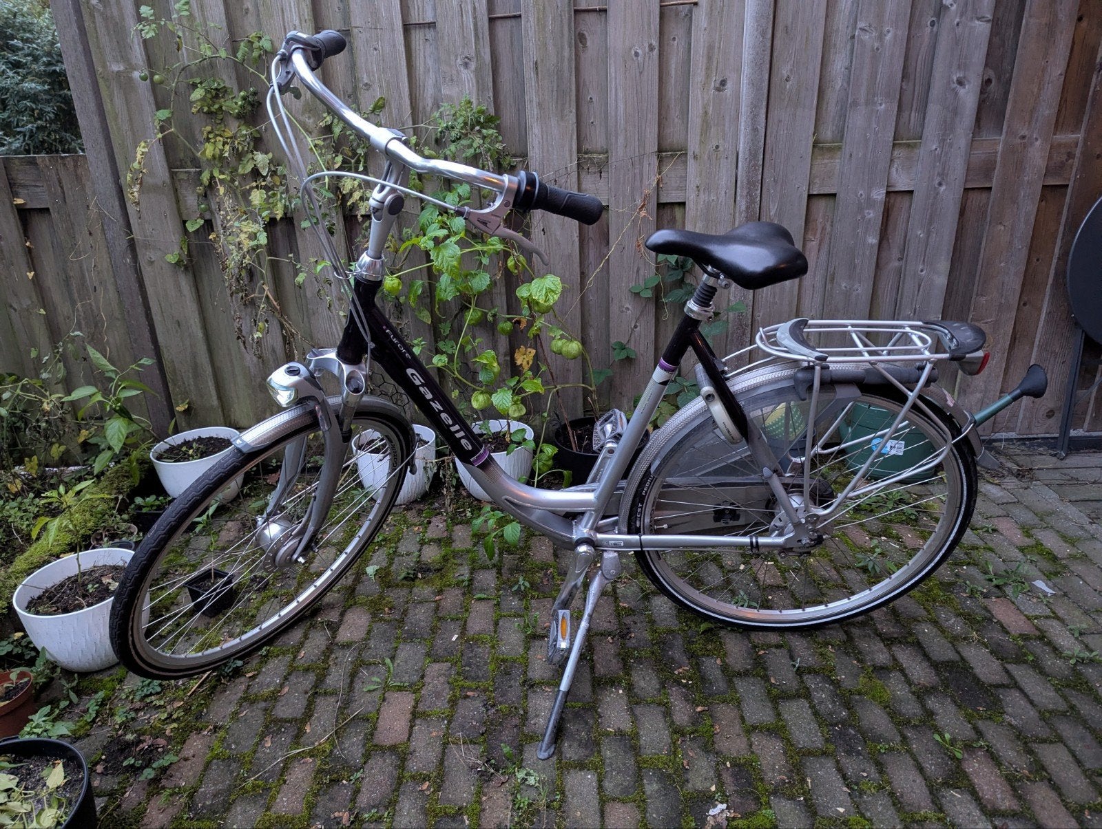 Gazelle Furore Damesfiets 8 versnellingen 57 cm, Fietsen en Brommers, Ophalen, Gebruikt, Versnellingen, 56 cm of meer