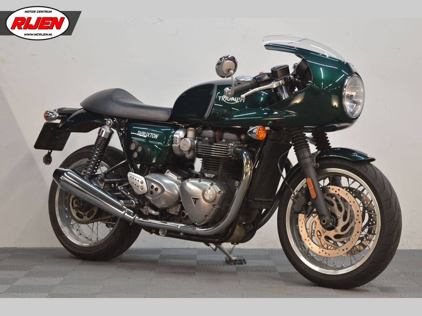 TRIUMPH THRUXTON 1200 (bj 2020), Motoren, Motoren | Triumph, Bedrijf, Toermotor, meer dan 35 kW, Motorrijbewijs A