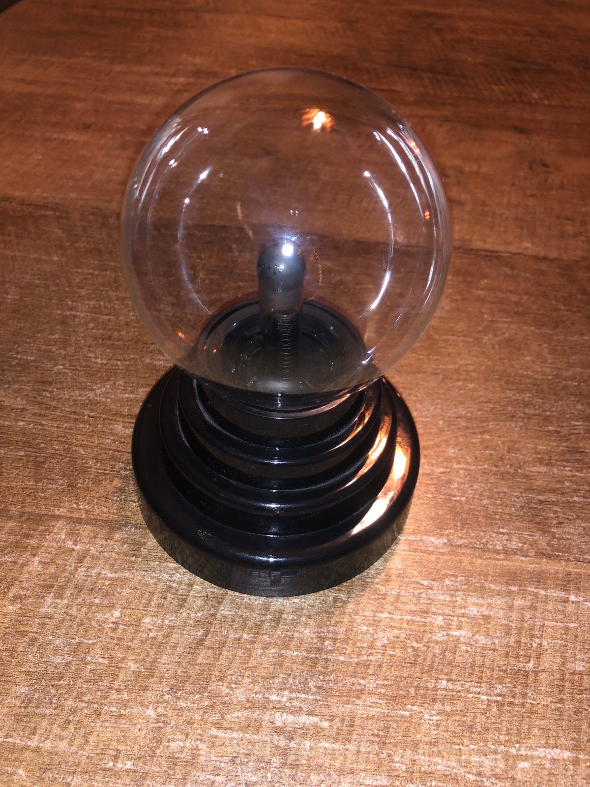 Plasma bol, Zwart, Ophalen of Verzenden, Zo goed als nieuw, Modern