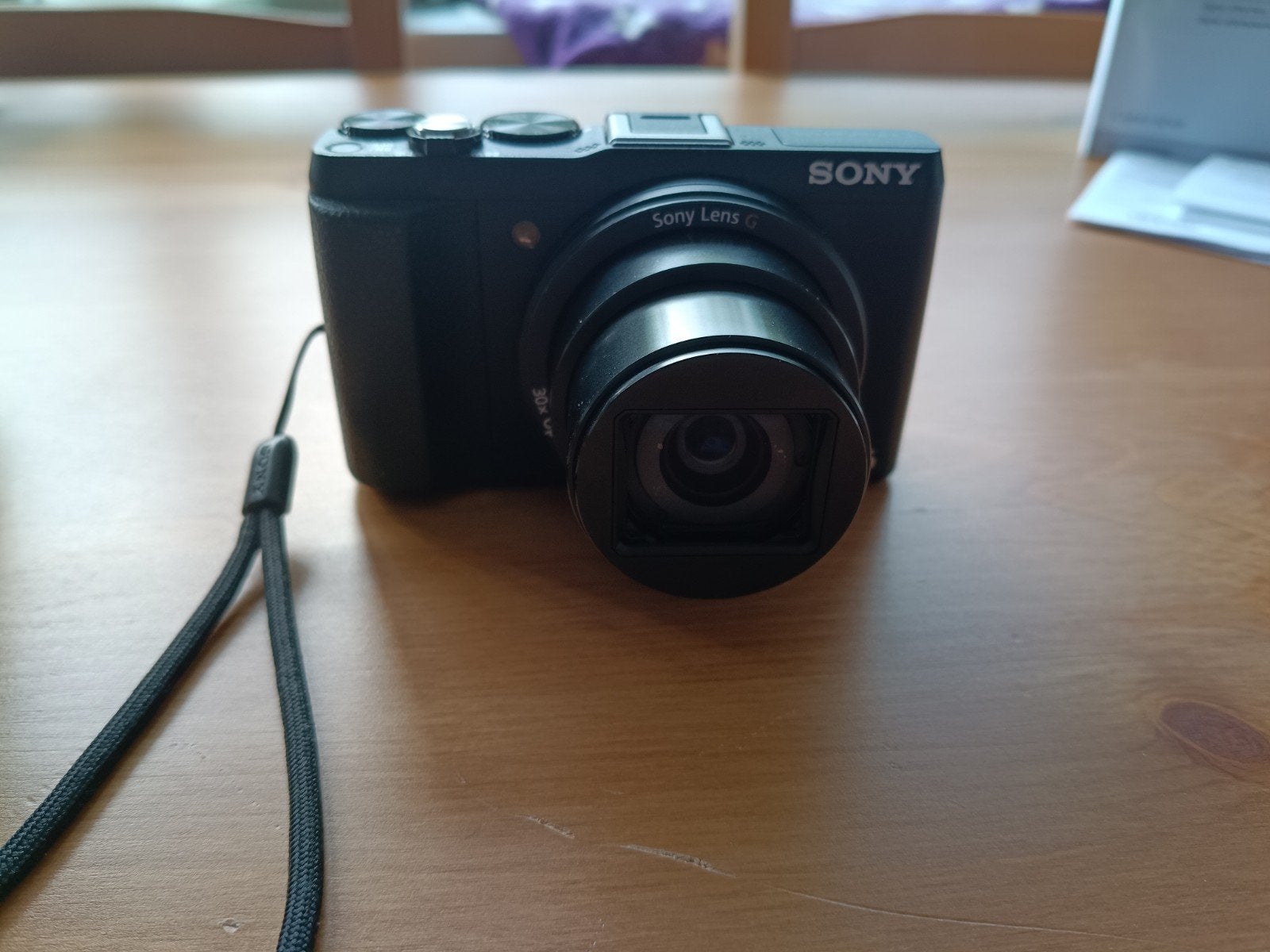 Sony Cyber-shot DSC-HX60 compactcamera - defect scherm, Ingebouwde flitser, Ophalen of Verzenden, Compactcamera, Sony
