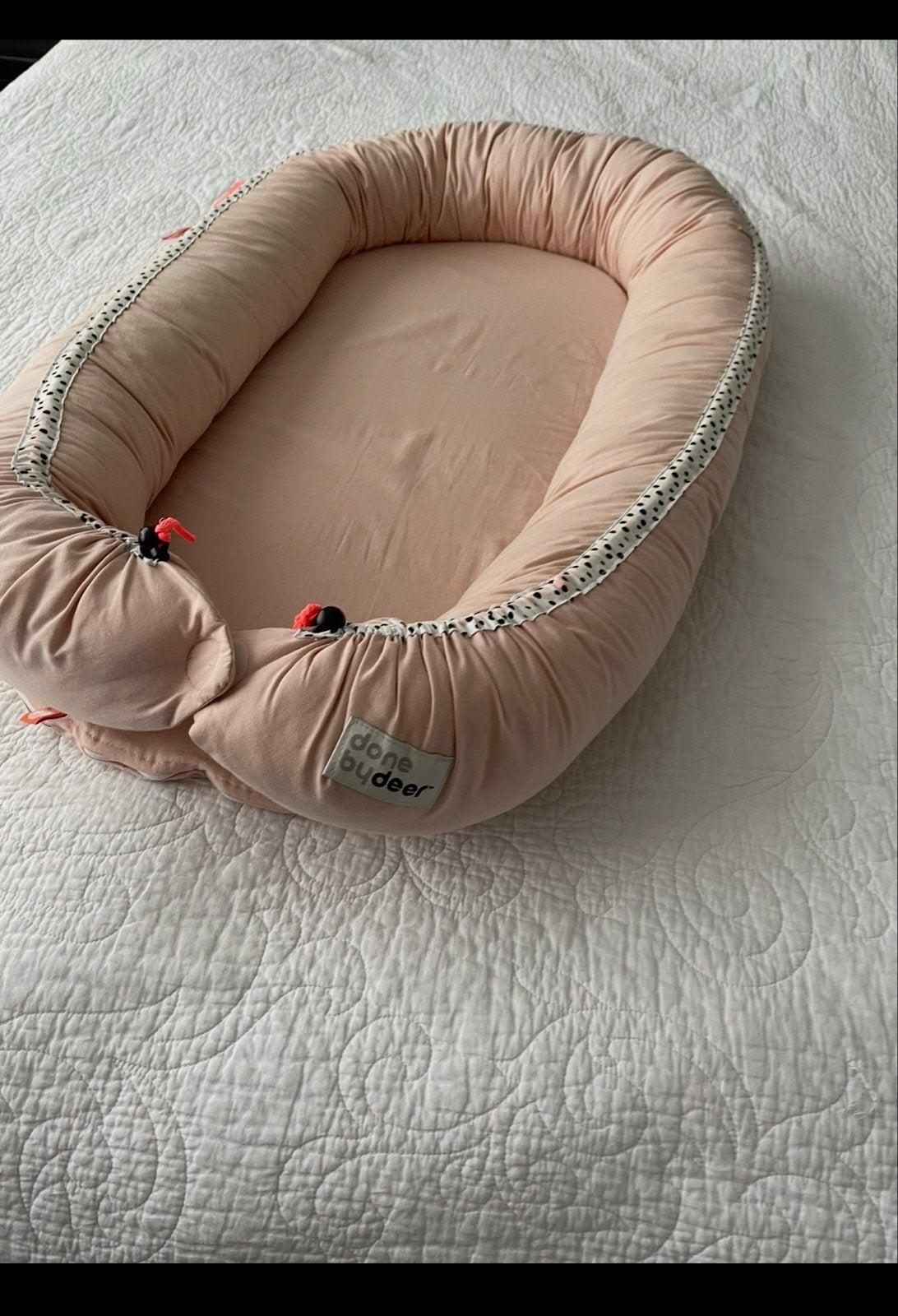 Done by Deer Babynestje - Roze, Ophalen of Verzenden, Zo goed als nieuw, Overige typen