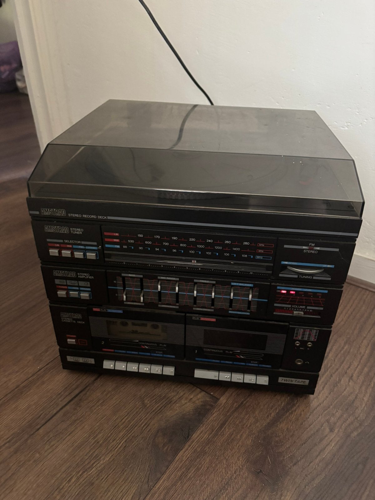 Amstrad stereotoren met platenspeler, Ophalen, Gebruikt, Tuner of Radio, Overige merken
