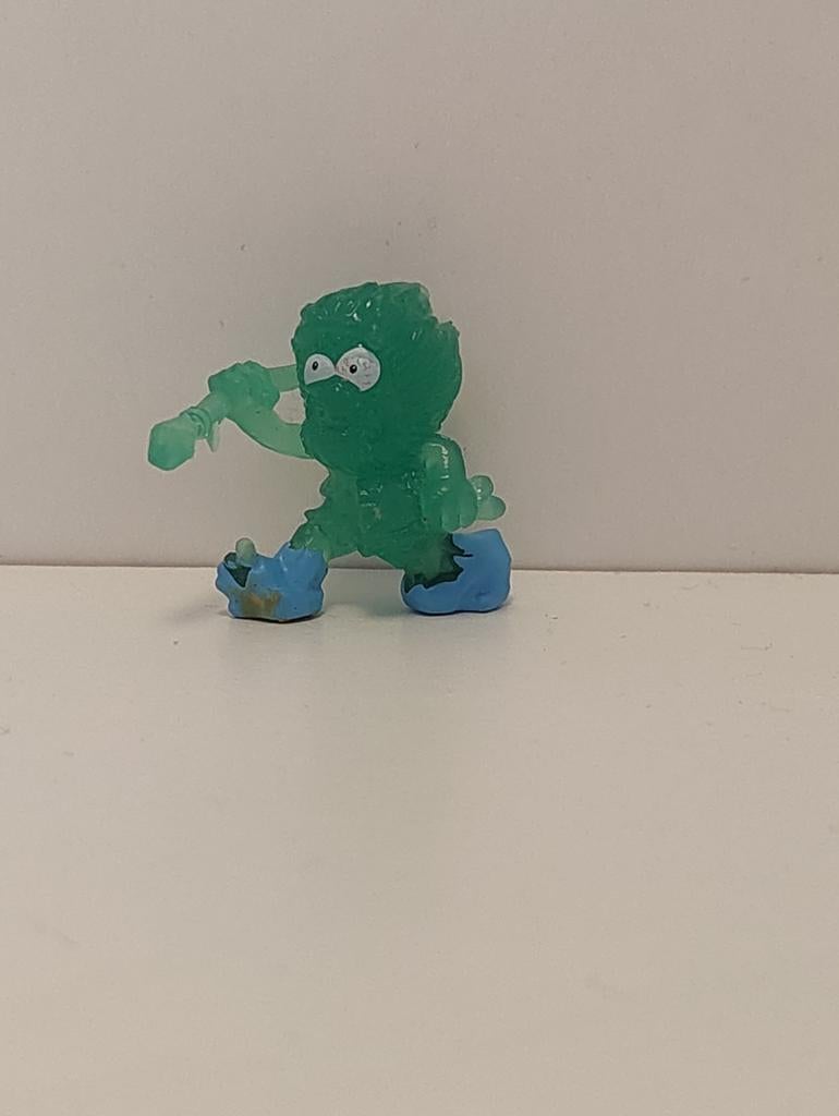 Zeldzame Gooi Ei Figuur - Groen Transparant, Ophalen of Verzenden, Zo goed als nieuw