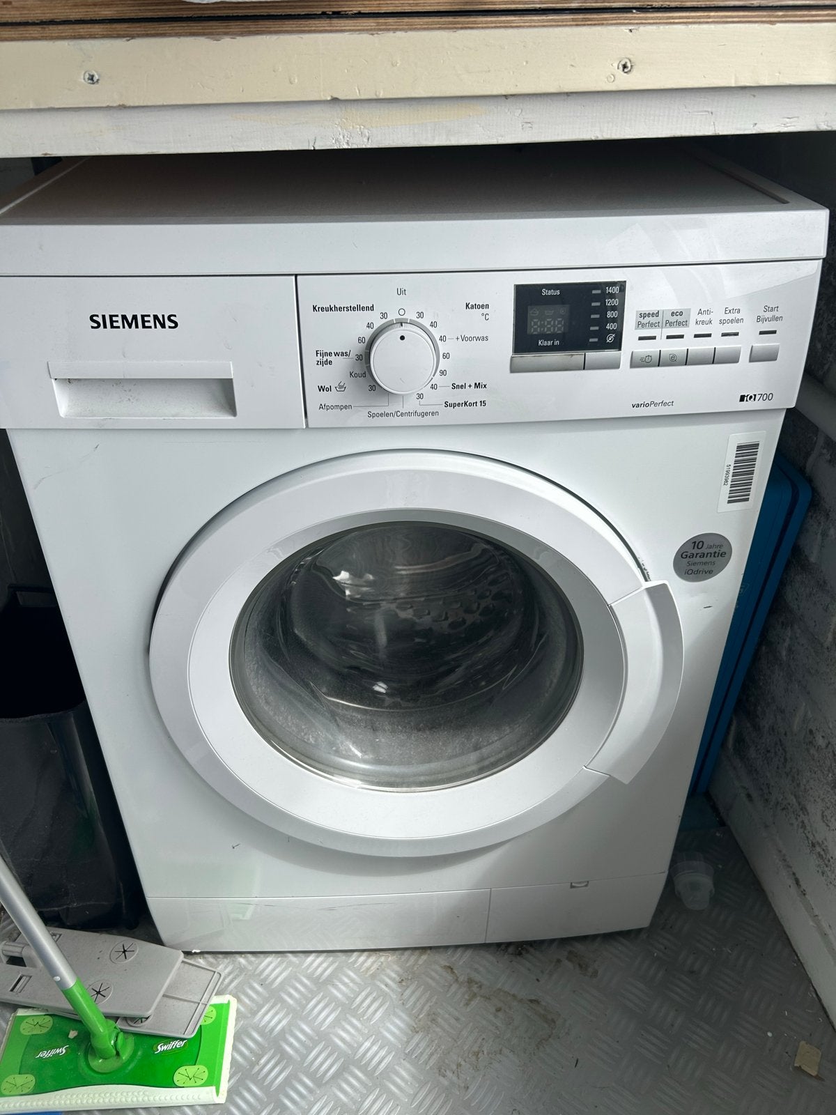 Siemens iQ700 VarioPerfect Wasmachine - Zo goed als nieuw, Ophalen, 1200 tot 1600 toeren, Gebruikt, 8 tot 10 kg