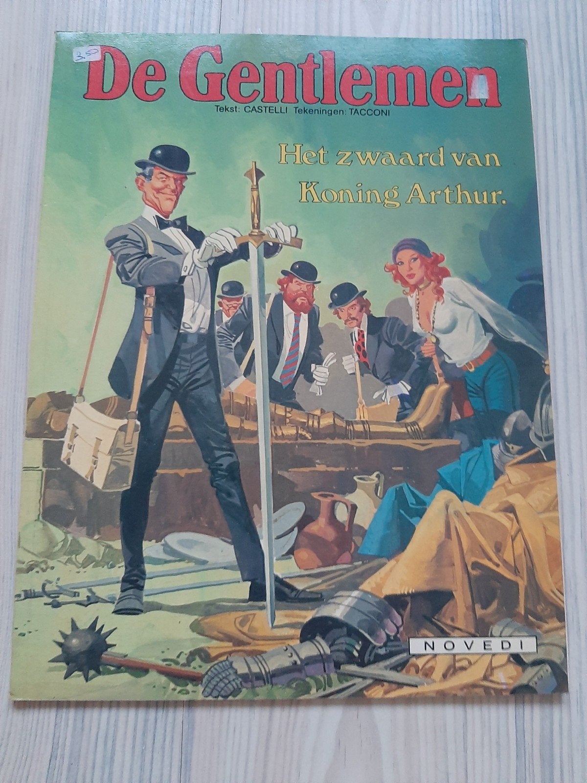 De Gentlemen - Het zwaard van Koning Arthur, Boeken, Ophalen of Verzenden