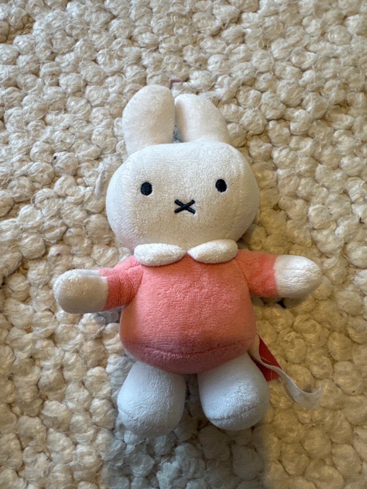 Nijntje rammelaar roze knuffel, Met geluid, Konijn, Nijntje, Ophalen of Verzenden