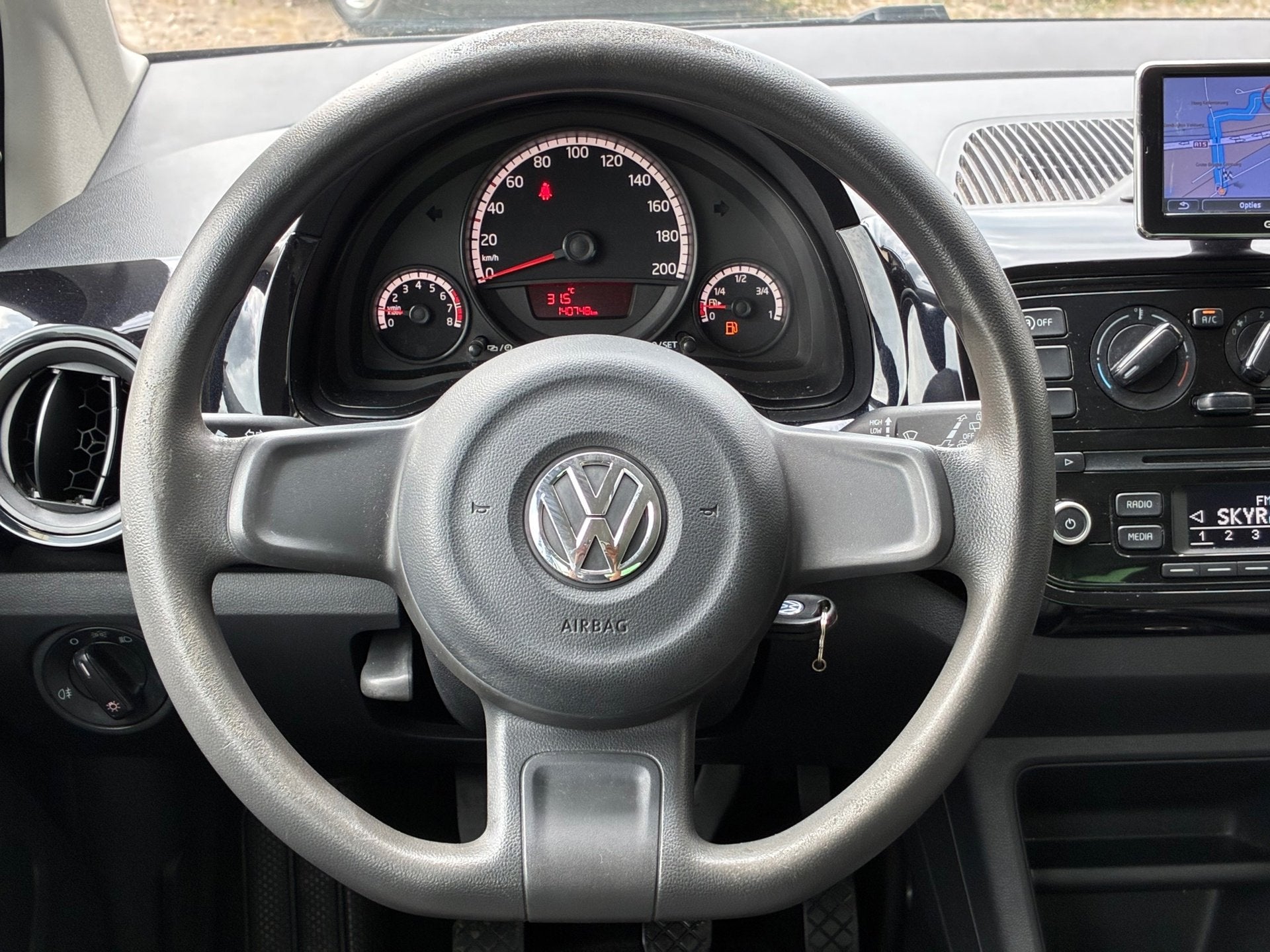 Volkswagen Up! 1.0 move up! BlueMotion|Airco|Navigatie|Nieuw, Auto's, Volkswagen, Voorwielaandrijving, Euro 5, Gebruikt, Up!