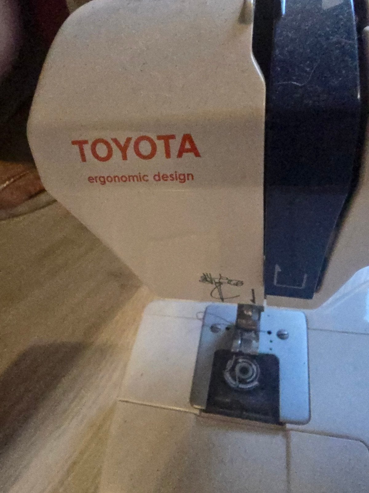 Toyota naaimachine doet het prima vaste prijs, Ophalen of Verzenden, Gebruikt, Naaimachine, Overige merken