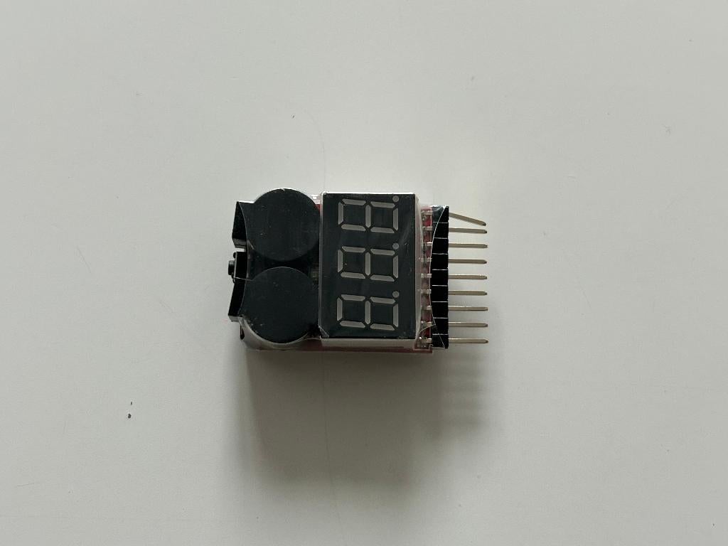 Lipo battery voltage tester rc modelbouw, Ophalen of Verzenden, Gebruikt, Overige schalen, Onderdeel