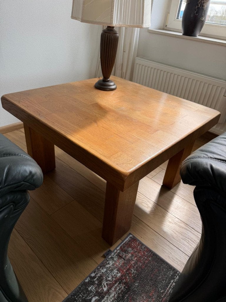 Oisterwijk hoektafel, Gebruikt, Vierkant, 75 cm of meer, Hout