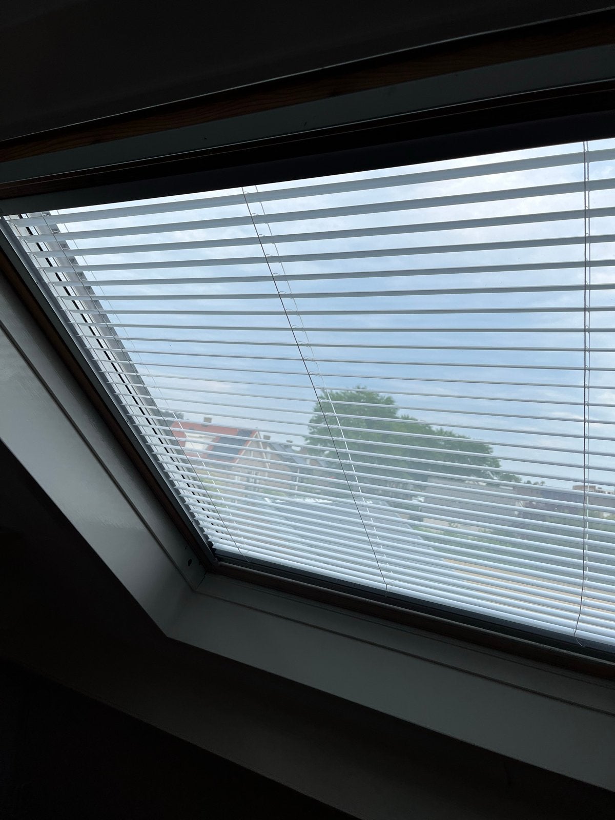 Velux Jaloezie voor Dakraam - zilver grijs 114x 118 (GGL606), Ophalen, Jaloezie, 114 cm, 118 cm