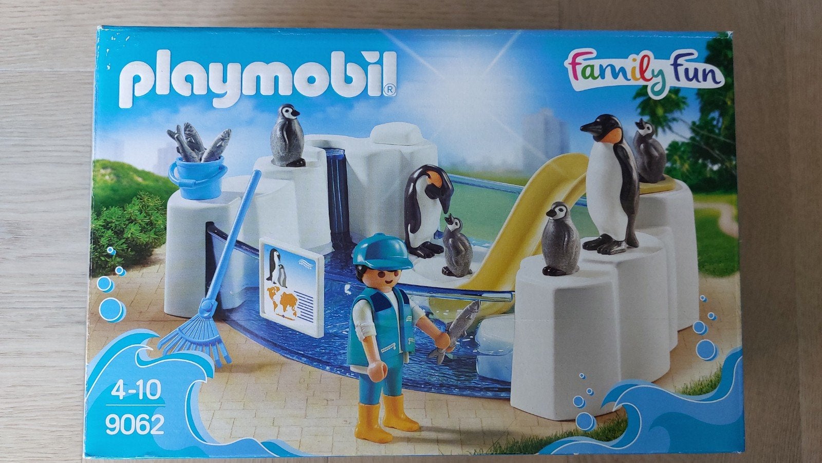 Playmobil Family Fun Pinguïnverblijf 9062, Kinderen en Baby's, Complete set, Overige typen, Zo goed als nieuw, Family fun