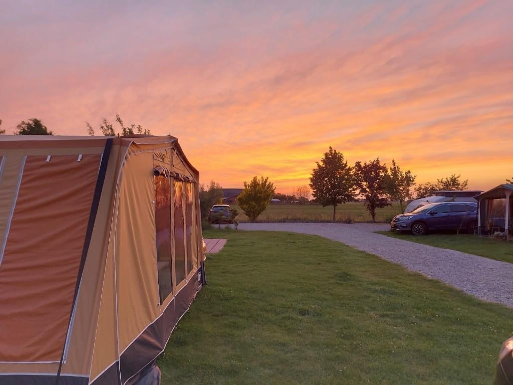 Gerjak vouwwagen – compleet & direct klaar voor vakantie!, Caravans en Kamperen, Meerkleurig, Tot en met 2, Aanwezig, Ophalen