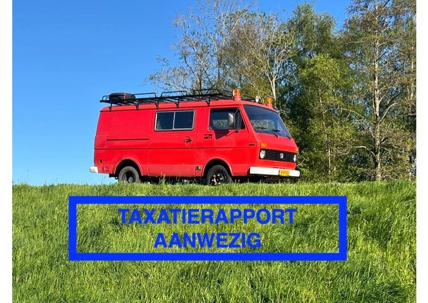 VW LT35 Benzine! Ex Brandweer! 6-Pers! Wegenbel Vrij! 47dKm!, Auto's, Achterwielaandrijving, Overige modellen, 2000 kg, Overige bekleding