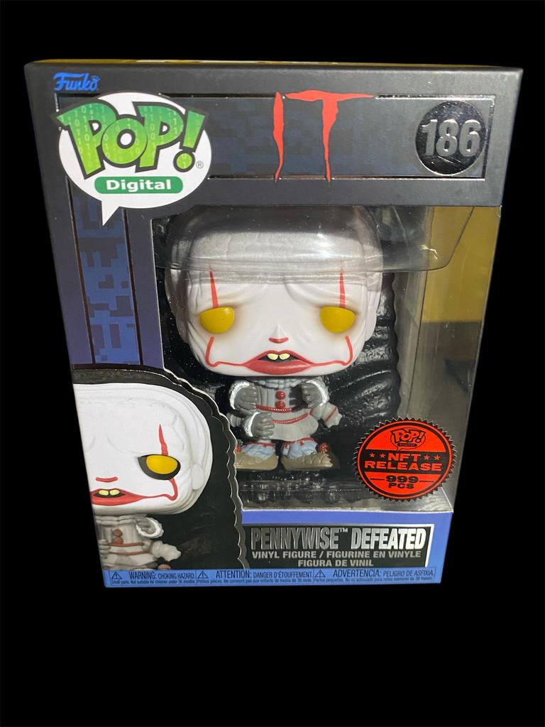 gelimiteerde Pennywise (Defeated) Funko POP! (#186),, Verzamelen, Ophalen of Verzenden, Zo goed als nieuw