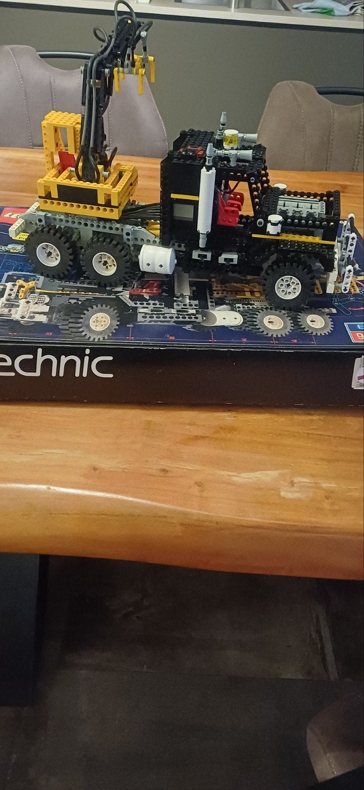 lego technic truck 8868, Ophalen, Inclusief instructies, Gebruikt, Lego