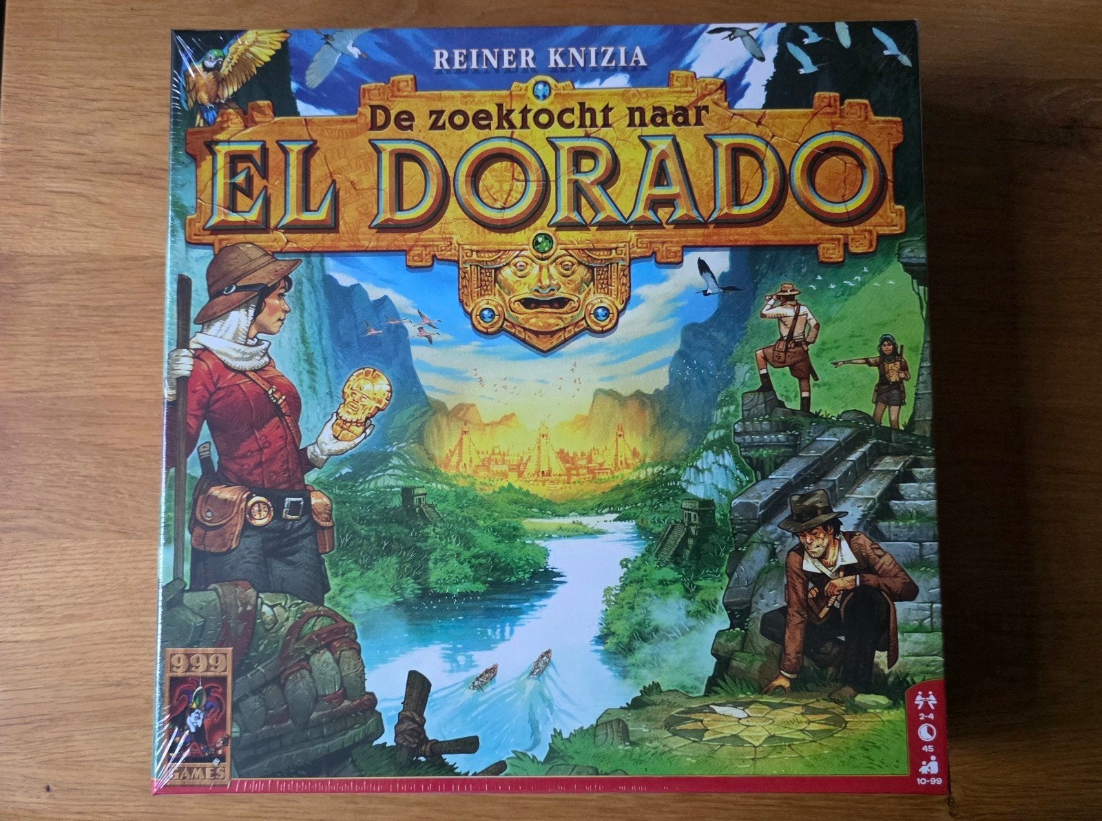 De Zoektocht naar El Dorado Bordspel - Nieuw in Seal, Drie of vier spelers, Ophalen of Verzenden, Nieuw, 999 Games