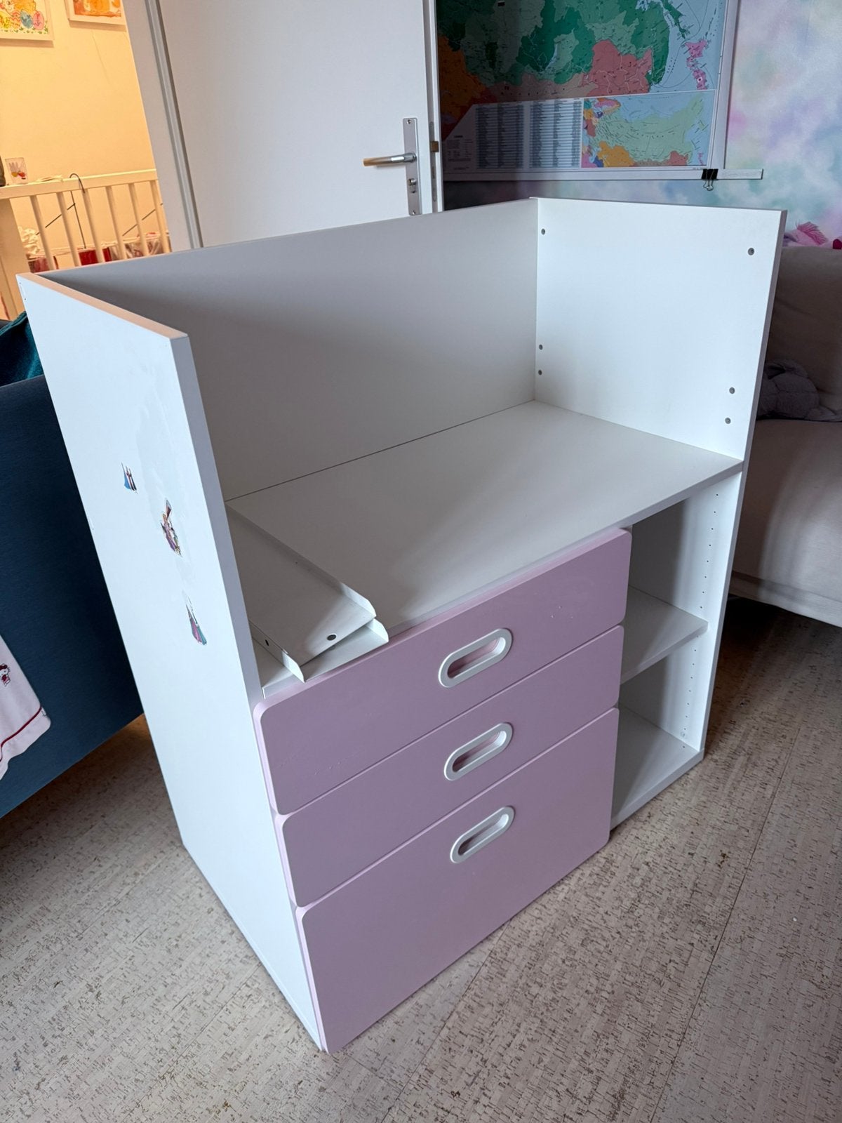 Ikea commide en kast, Ophalen, Zo goed als nieuw, 50 tot 70 cm, 105 cm of meer