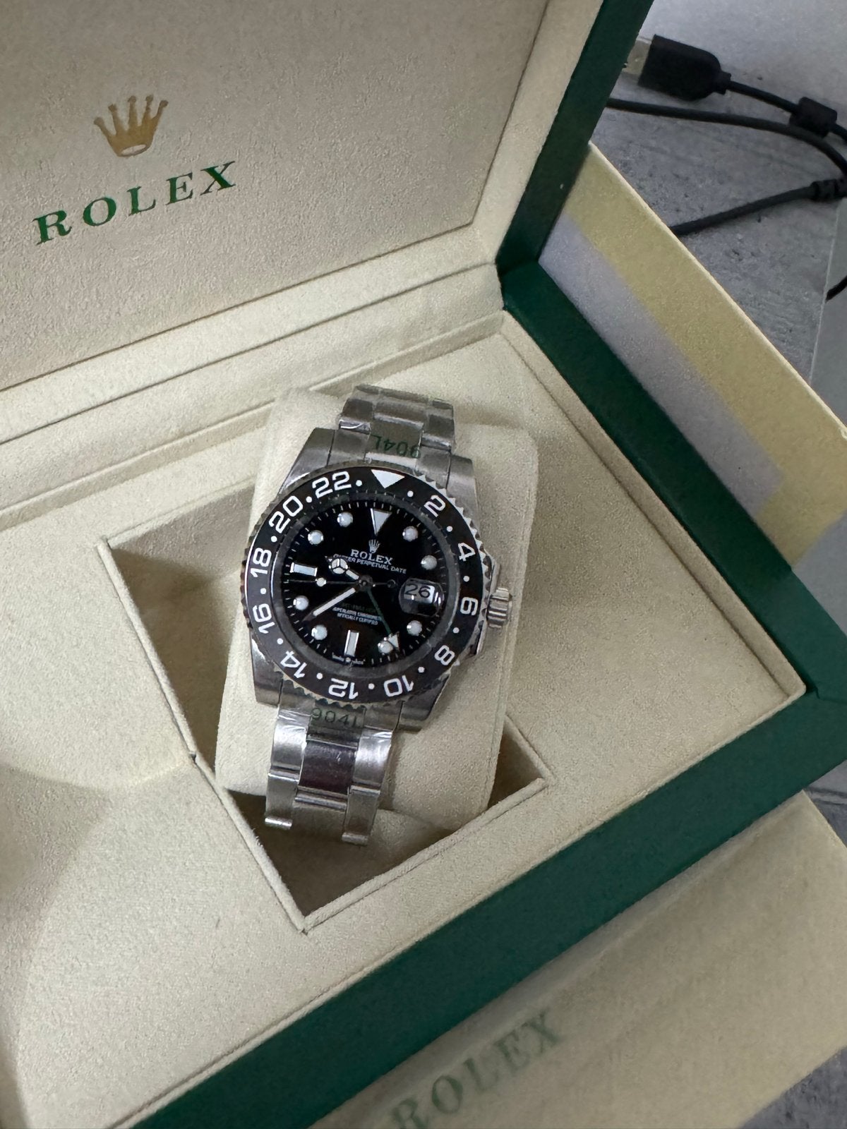 Rolex GMT-Master II  Bruce wayn, Sieraden, Tassen en Uiterlijk, Ophalen of Verzenden, Zo goed als nieuw