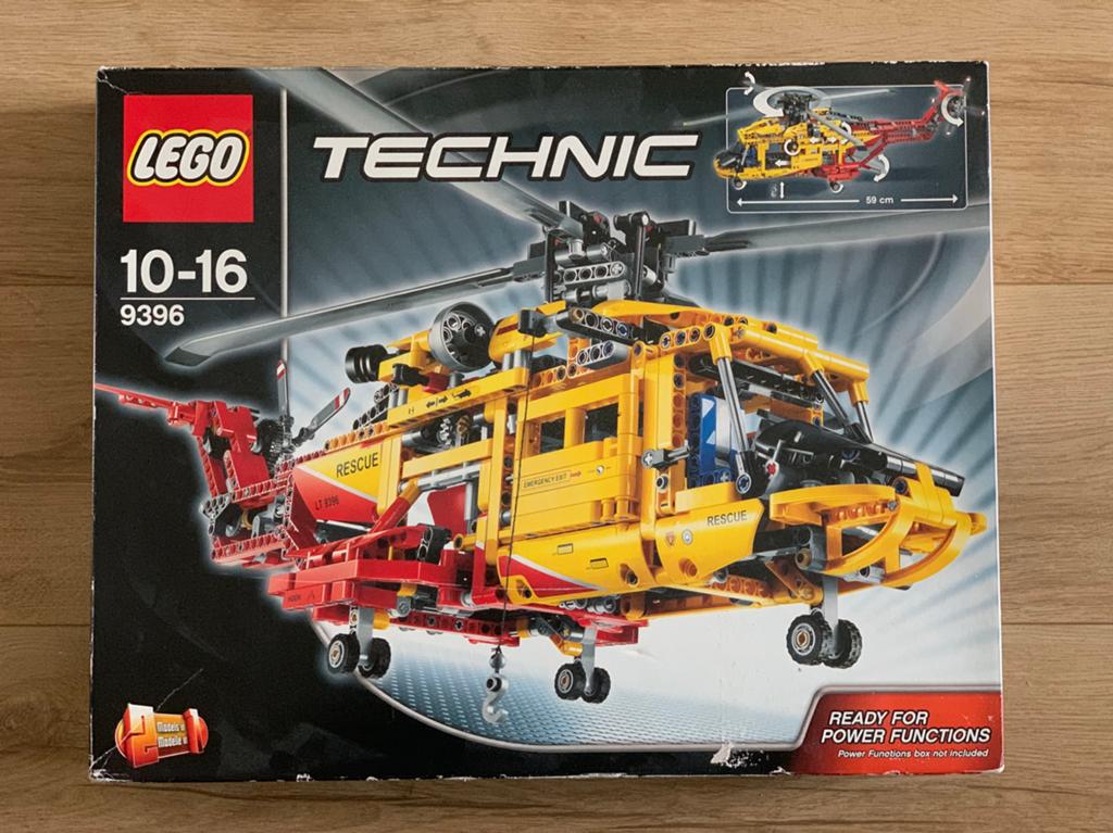 Lego Technic 9396 reddingshelicopter nieuw, Ophalen, Lego, Compleet, Nieuw