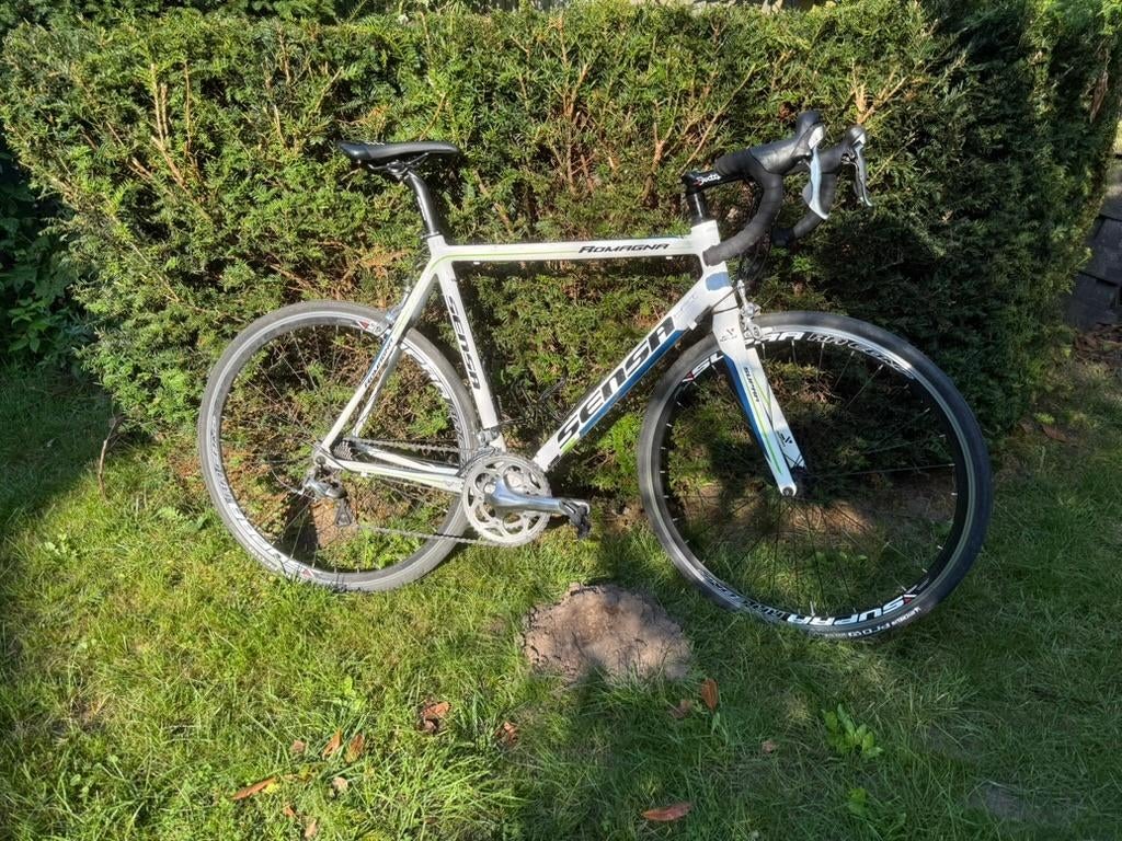 Sensa Romagna racefiets, 28 inch, Gebruikt, Aluminium, 15 tot 20 versnellingen