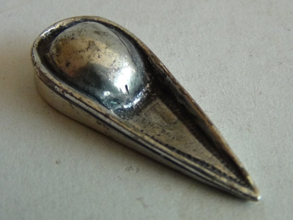 Miniatuur zilver FC2 punt hoed zilveren miniaturen, Verzenden, Zilver