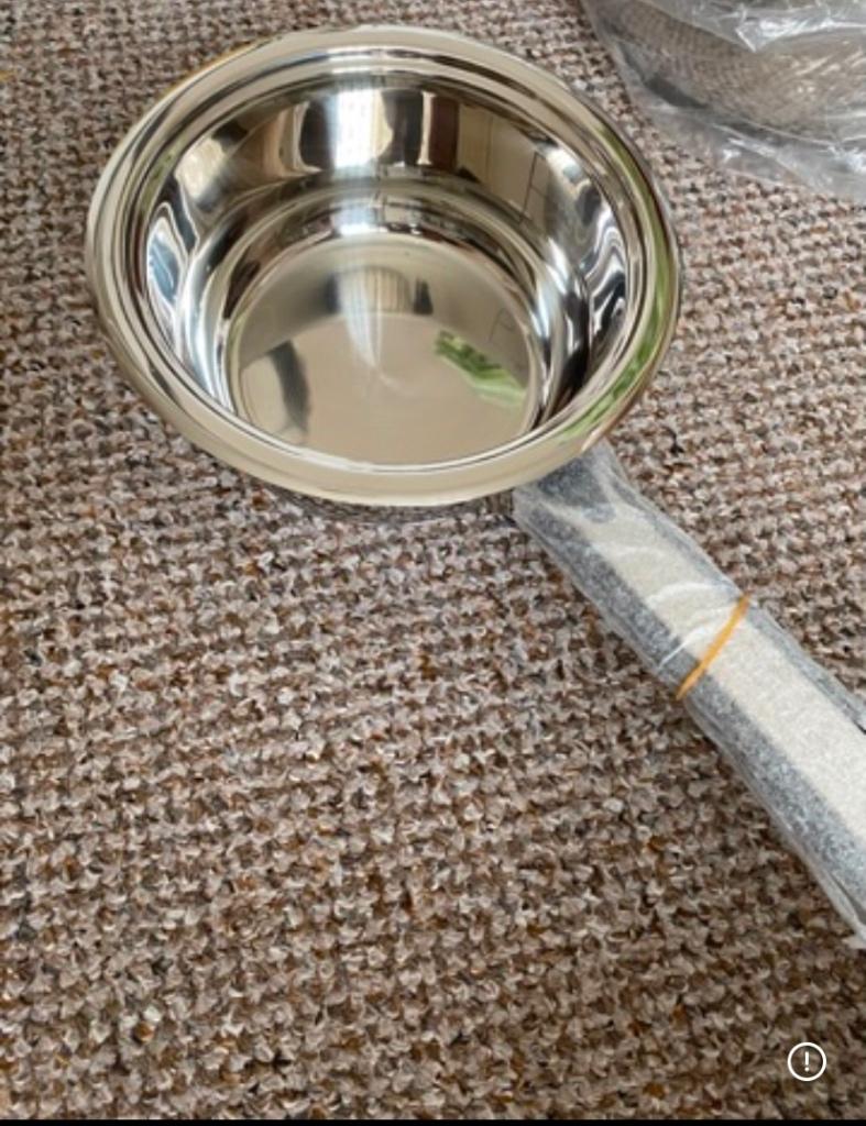 Steelpan edelstaal/RVS 1,5 liter : Nieuw, Huis en Inrichting, Keuken | Potten en Pannen, Kookpan of Snelkookpan, Inductieplaat