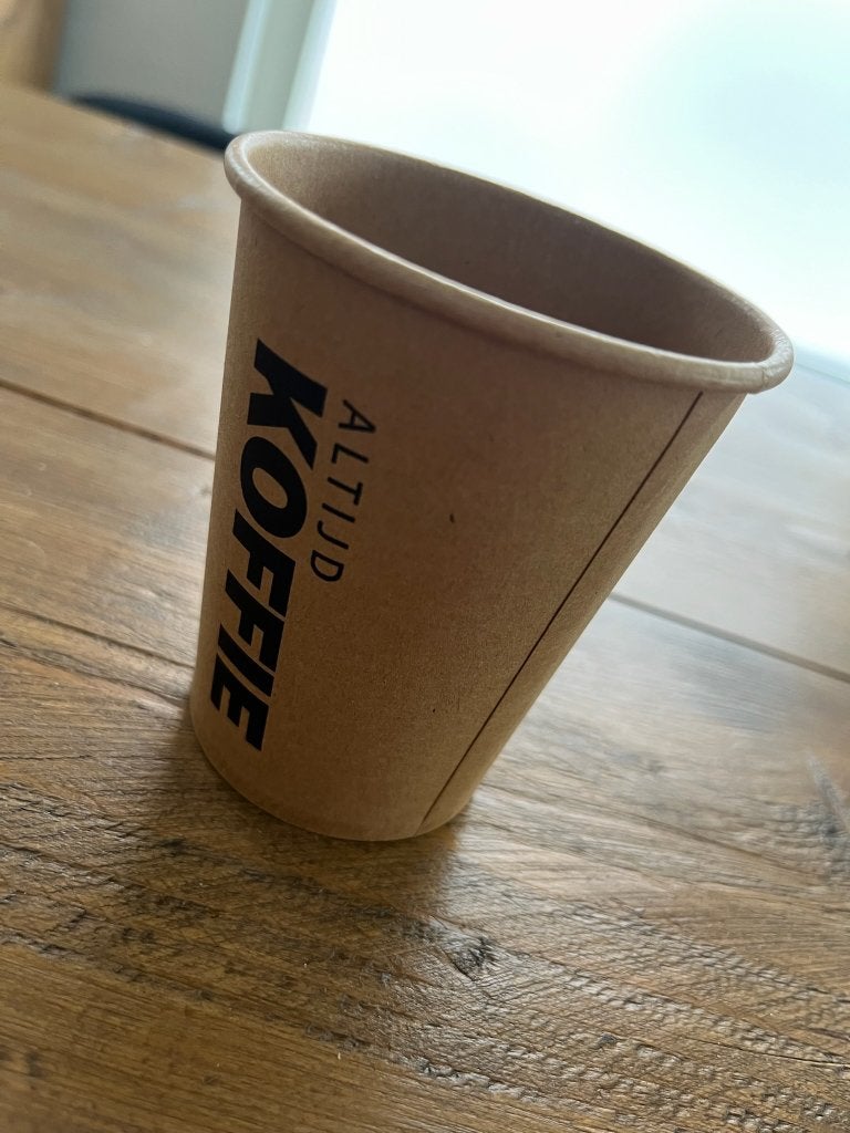 Kartonnen koffiebeker 8oz 240ml, Overige materialen, Overige merken, Nieuw, Ophalen of Verzenden