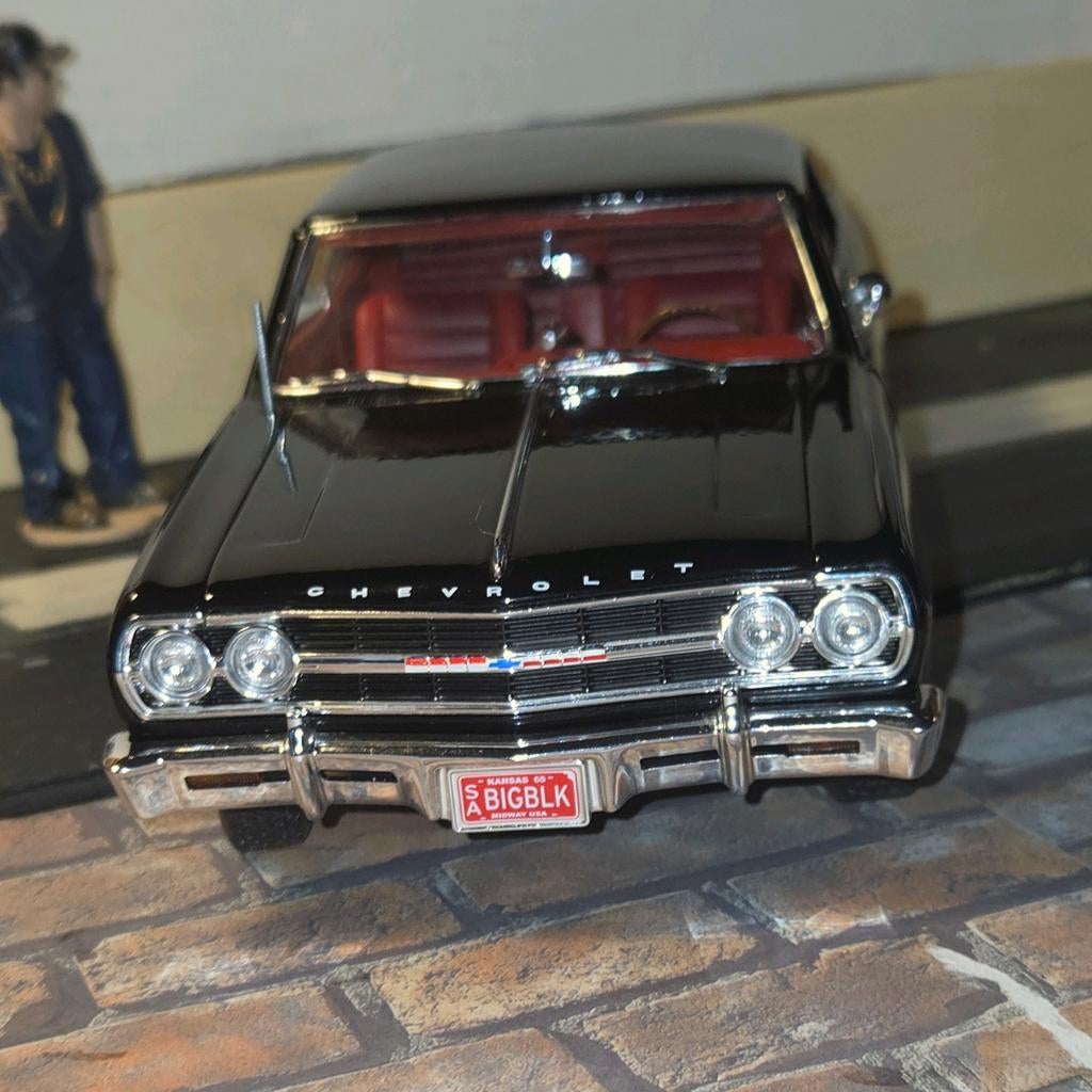 Chevrolet Malibu SS 396 Authentics 1/18, Ophalen of Verzenden, Zo goed als nieuw, Auto, Overige merken